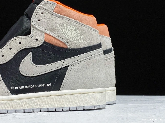 1 Grey OG Retro Neutral Jordan High 555088-018 Air 0611
